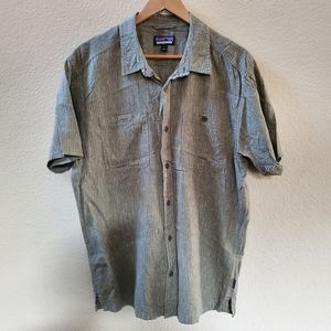 Patagonia Short Sleeve Button Down Shirt Large